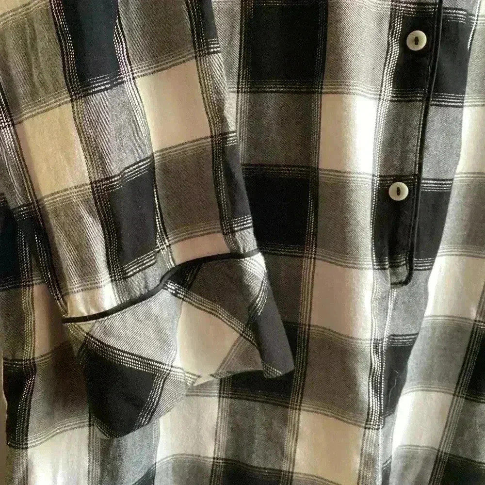 Victoria's Secret XL Buffalo Plaid Short romper Jumpsuit One Piece - Picture 6 of 14